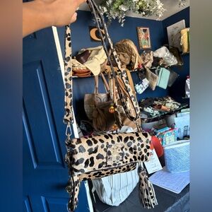 Leopard Print Purse